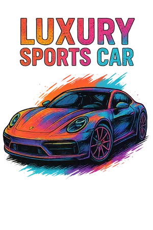 0104 Luxury Sports Car Simple Compose #8252 | Free PNG Download
