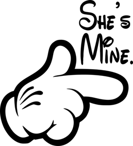 White Night Mickey Mouse PNG Download