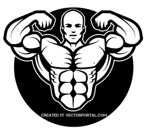 Bodybuilding Bodybuilder Barbell PNG Download