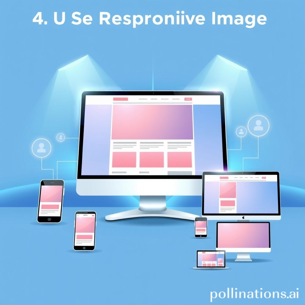 4. Use Responsive Images