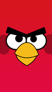 Red Angry Birds Beak PNG Download
