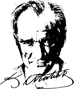 White Night Atatürk Silüeti PNG Download