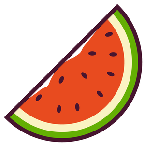 Red Watermelon Citrullus PNG Download