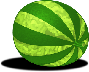 Green Melon Watermelon PNG Download