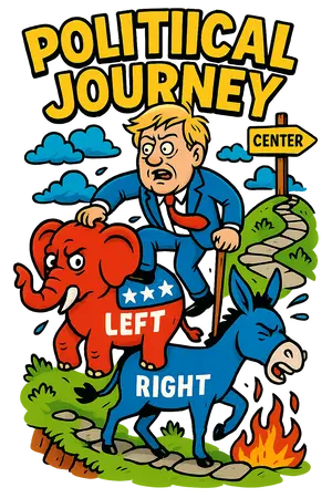 Artistic Political Journey #9486 | Free PNG Download