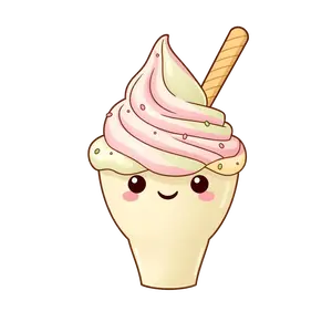 Ayered Gelato Ice Cream Pastel | Free PNG Download