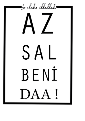 Az Sal Beni Daa Karadenizli Tişört Baskısı PNG Download