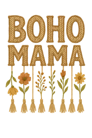 Boho Macrame Artistry #8450 | Free PNG Download