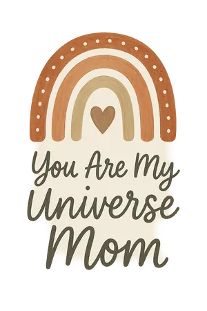 Boho Rainbow Love #3672 | Free PNG Download
