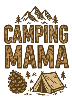 Camping Mama Design #2328 | Free PNG Download