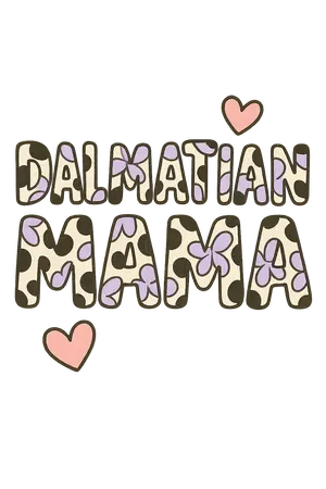 Dalmatian Mama Design #9781 | Free PNG Download