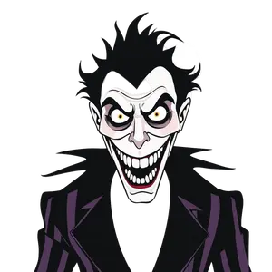 Design A Minimalist Art Of Beetlejuices Crazy Facial #8583 | Free PNG Download