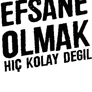 Efsane Olmak Hiç Kolay Değil Png T-shirt Design Download
