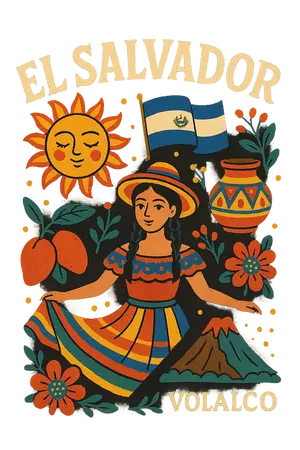 El Salvador T Shirt Design #8494 | Free PNG Download