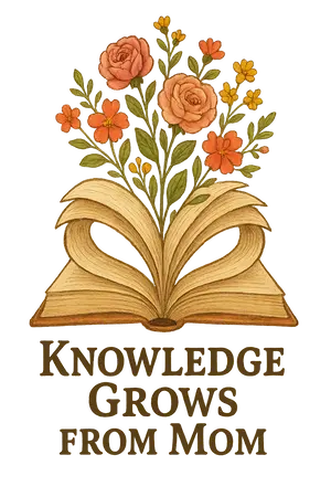 Floral Knowledge Book #7709 | Free PNG Download