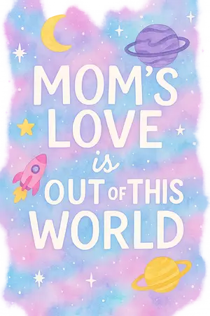 Galactic Mom's Love #6087 | Free PNG Download