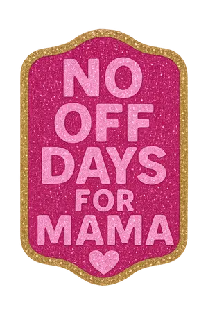 Glitter Mama Badge #1870 | Free PNG Download