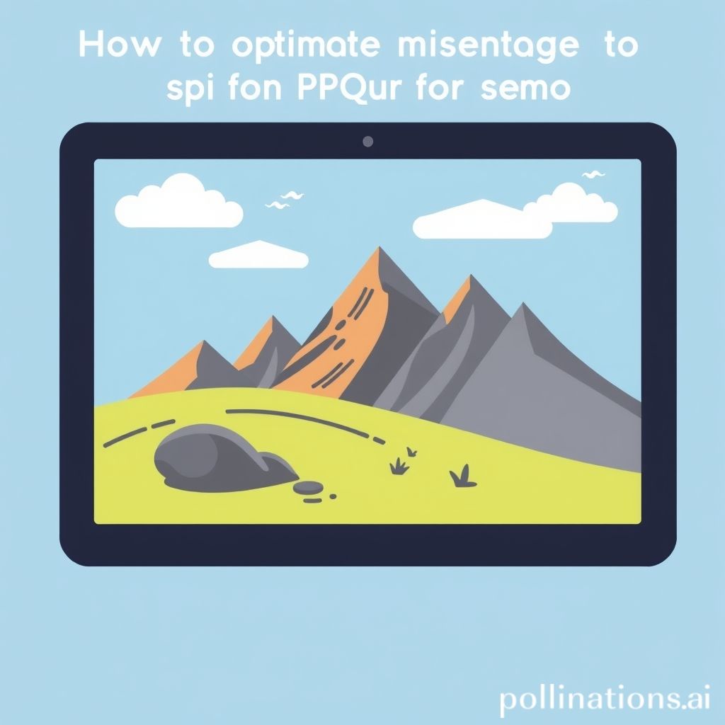 How to optimize images in PNG format for SEO