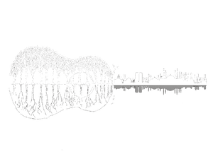 White Night Sketch PNG Download