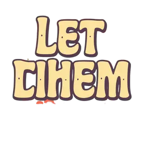 Let Them With Retro 70s Typography Boho Floral Background #6378 | Free PNG Download