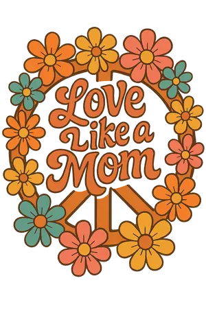 Love Like A Mom #9254 | Free PNG Download