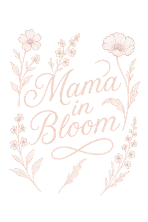 Mama In Bloom Design #6022 | Free PNG Download