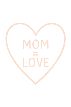 Mom Equals Love #7169 | Free PNG Download