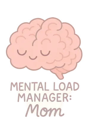 Mom Mental Load Manager #4156 | Free PNG Download