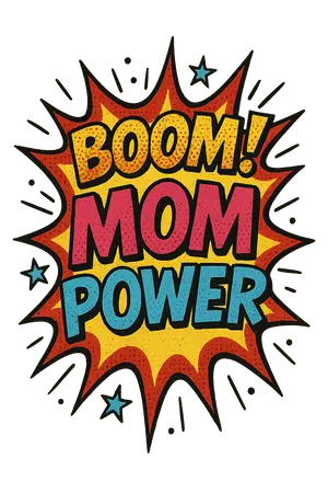 Mom Power Explosion #3257 | Free PNG Download