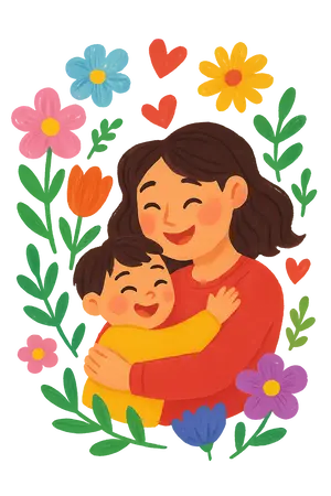 Mother's Day Joy Simple Compose #6340 | Free PNG Download