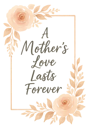 Mother's Love Frame #7893 | Free PNG Download