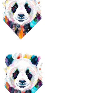 Panda Graphics Graphic Design Modern Art PNG Download