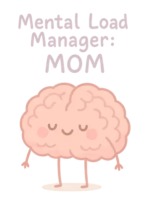 Pastel Brain Illustration #4213 | Free PNG Download