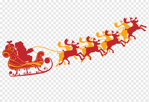 Red Clip Art Deer PNG Download