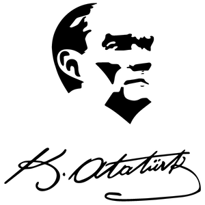 White Night Atatürk Silüeti PNG Download