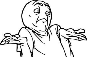White Facial Expression Gesture PNG Download