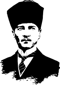 White Night Atatürk Silüeti PNG Download