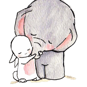 Cartoon Drawing Elephant PNG Download