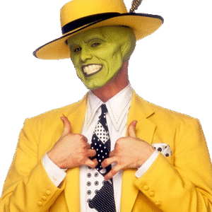 The Mask-Hat Yellow Sun Hat PNG Download