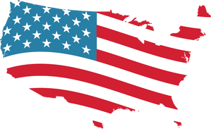 Red Flag Of The United States Flag PNG Download