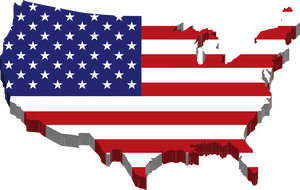 Red Flag Of The United States Flag PNG Download