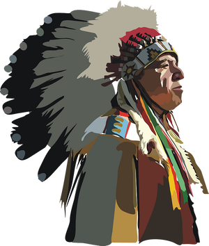 Tribal Chief Tribe Feather PNG Download