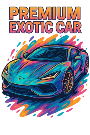 Premium Exotic Car Design #8525 | Free PNG Download
