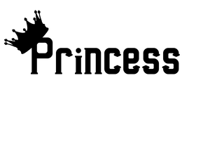 White Graphics Crown PNG Download