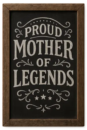 Proud Mother Sign #4711 | Free PNG Download