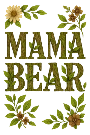 Rustic Forest Typography #7719 | Free PNG Download
