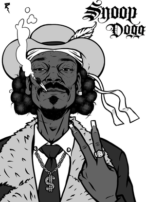 Snop Dog Facial Hair Graphics Moustache PNG Download