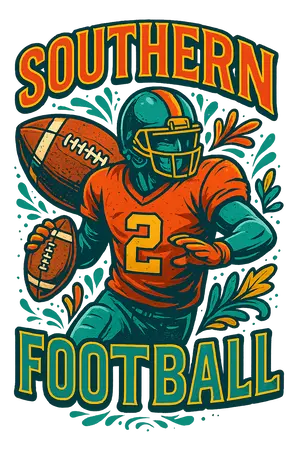 Southern Football Team Design #3573 | Free PNG Download