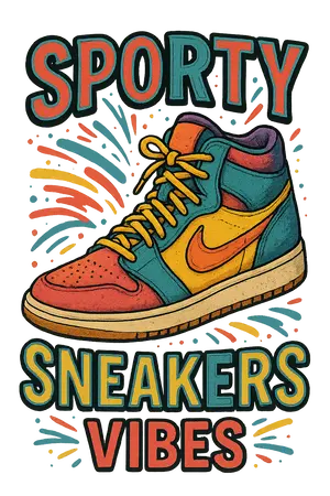 Sporty Sneakers Design #8502 | Free PNG Download