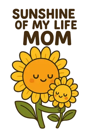 Sunflower's Loving Hug #1089 | Free PNG Download